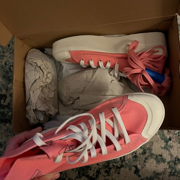 Adidas Nizza Women's Pink High-Top Sneakers - Picture 2 of 4